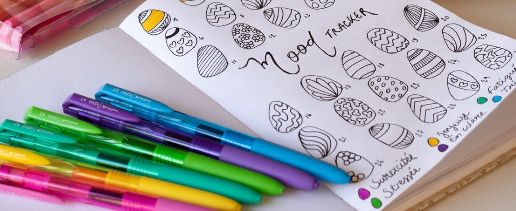 Bullet Journal : een mood tracker maken met Signo Colors