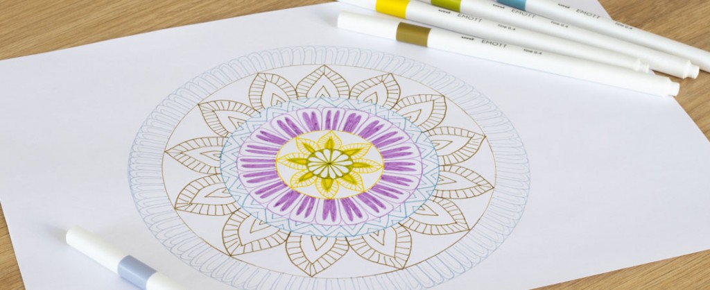 Een mandala leren tekenen