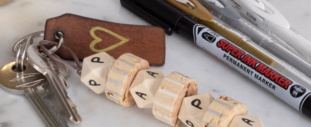 DIY: een sleutelhanger customiseren voor vaderdag