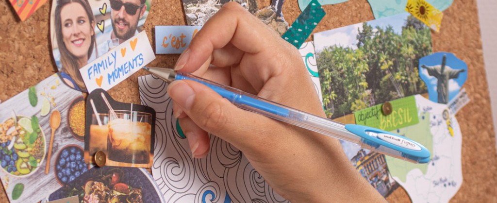 Een “Vision board” maken met de Signo rollers