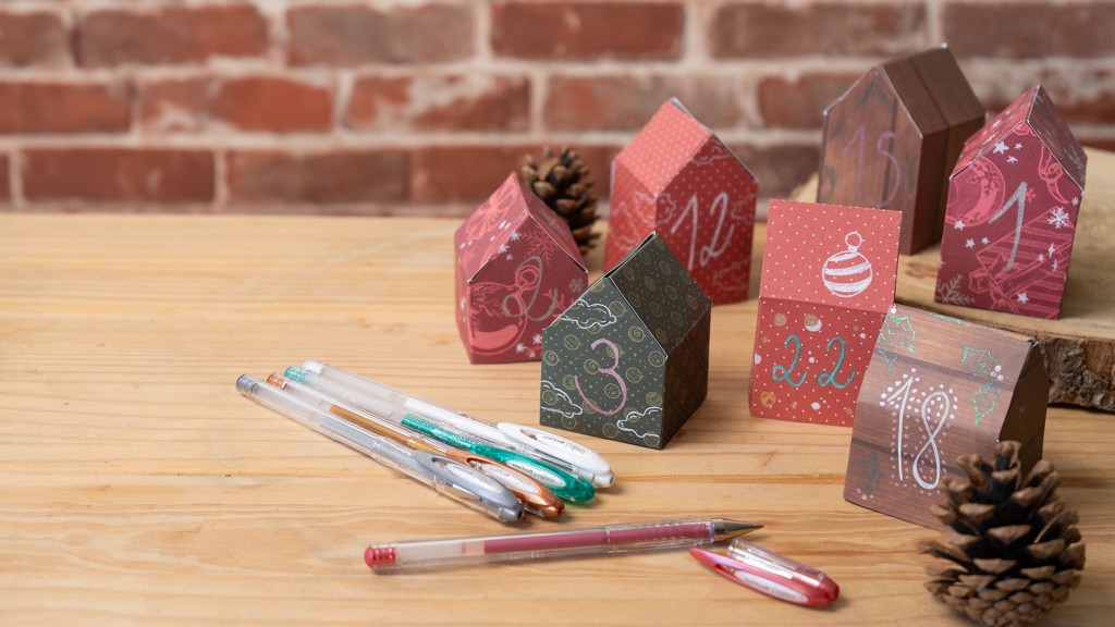 Een adventskalender maken met Signo rollers