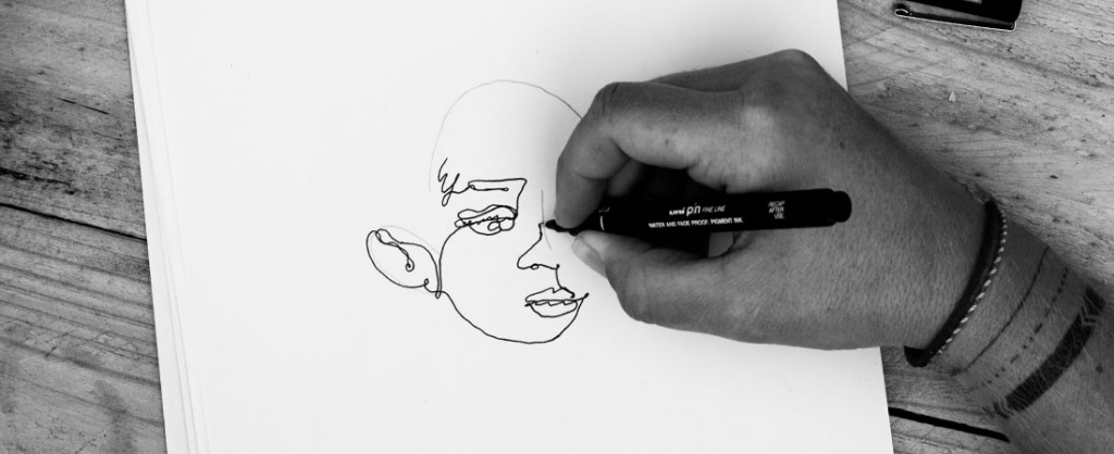 Tutorial: Maak een ‘One Line Drawing’ portret