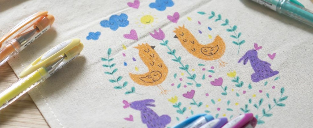 Tuto: een vlaggenslinger customiseren met Signo rollers voor een kinderkamer