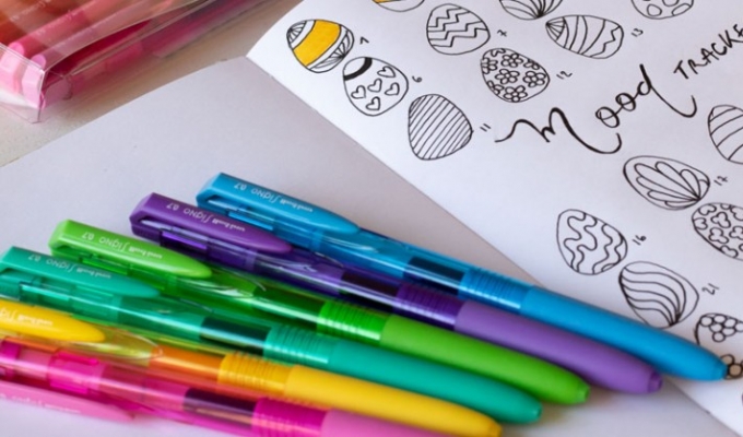 Bullet Journal : een mood tracker maken met Signo Colors