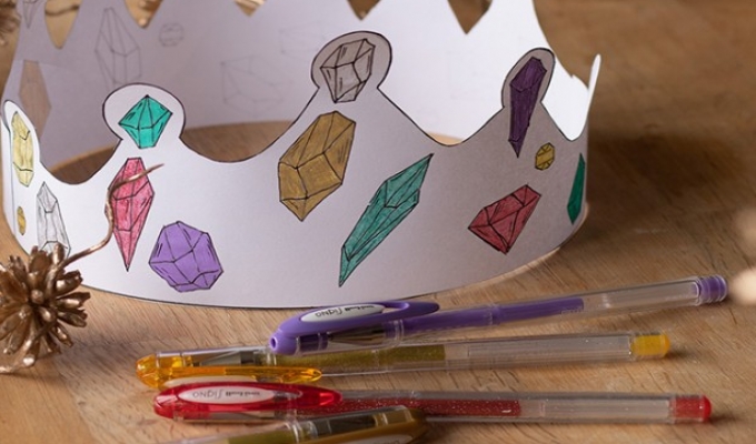 DIY Driekoningen: Maak je eigen koningskroon met de creatieve rollers van SIGNO
